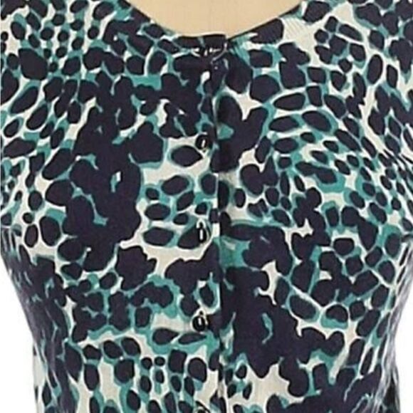 BANANA REPUBLIC Animal Print Cardigan - Picture 5 of 10